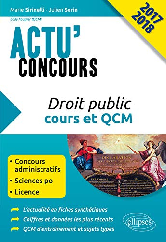 Droit public 2017-2018 : cours et QCM
