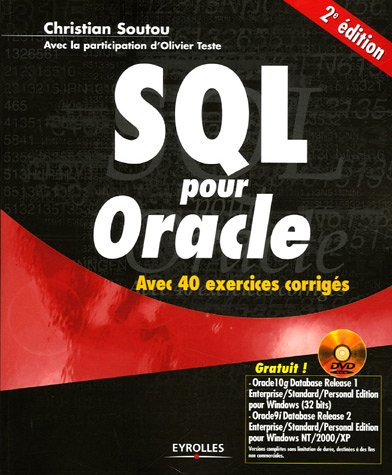 SQL pour Oracle : avec 40 exercices corrigés