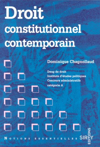 Droit constitutionnel contemporain