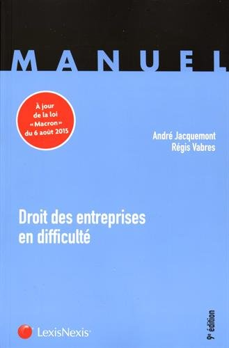 Droit des entreprises en difficulté