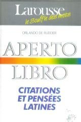 aperto libro : citations et pensées latines