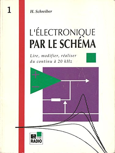 L'électronique par le schéma. Vol. 1. Lire, modifier, réaliser du continu à 20 kHz