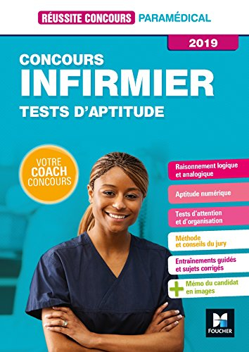 Concours infirmier 2019 : tests d'aptitude