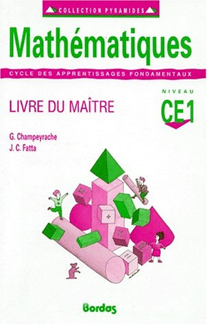Mathématiques CE1 : livre du maître