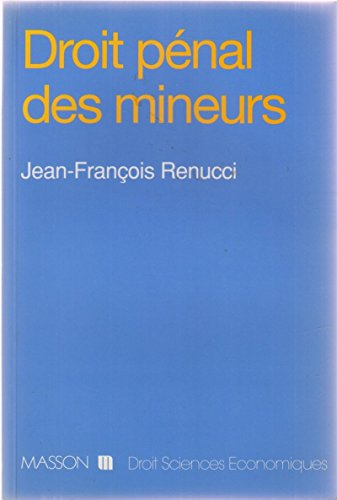 Droit pénal des mineurs