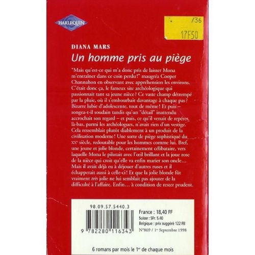 Un homme pris au piège (collection rouge passion) de Mars, Diana Recyclivre