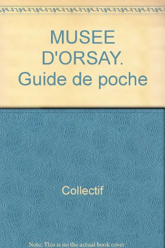 guide de poche du musée d'orsay