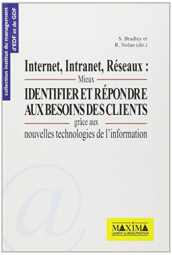 Internet, intranet, réseaux : mieux identifier et répondre aux besoins des clients grâce aux nouvell