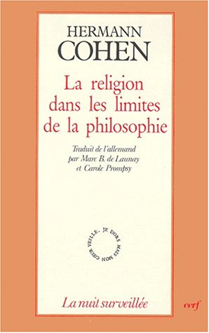 La religion dans les limites de la philosophie