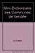 Mini-dictionnaire des noms de communes de Vendée
