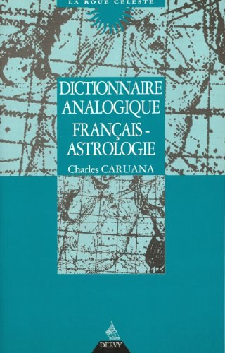 Dictionnaire analogique français astrologique