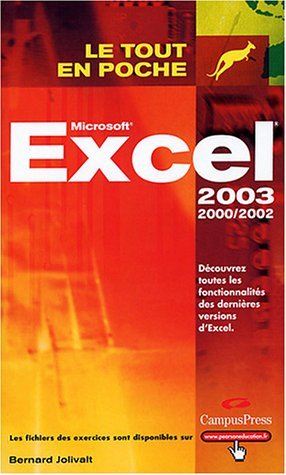 Excel 2000, 2002 et 2003