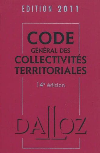 Code général des collectivités territoriales