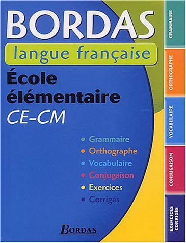 Bordas langue française, école élémentaire, CE-CM