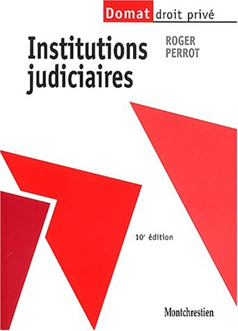 Institutions judiciaires, 10e édition