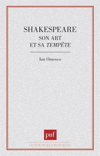 Shakespeare, son art et sa Tempête