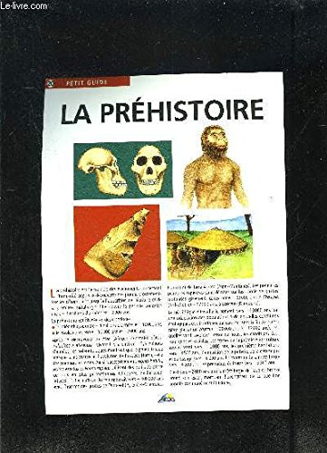la préhistoire