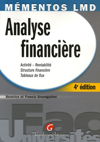 Analyse financière : activité, rentabilité, structure financière, tableaux de flux