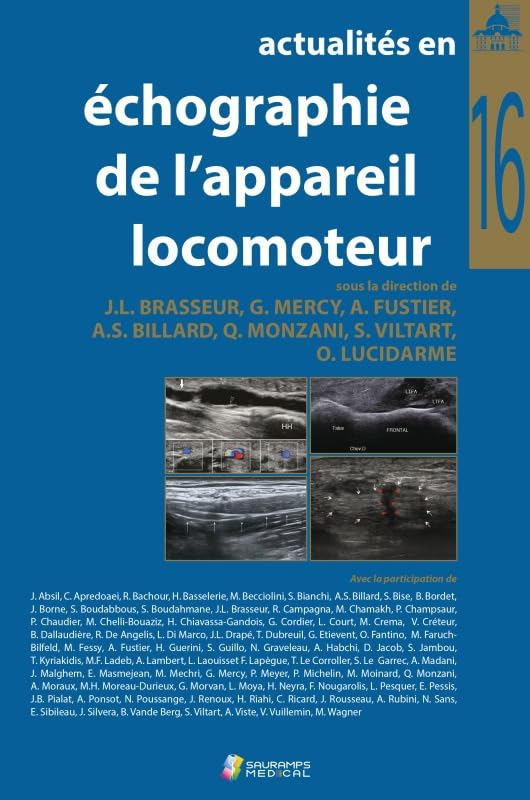 ACTUALITES EN ECHOGRAPHIE DE L APPAREIL LOCOMOTEUR T16
