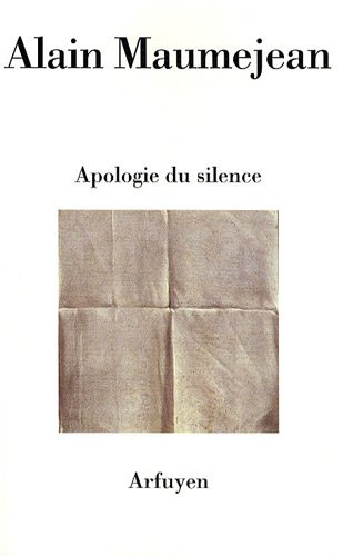 Apologie du silence