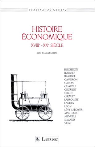 Histoire économique : XVIIIe-XXe siècle