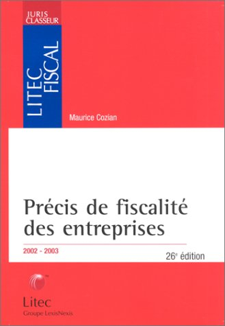 précis de fiscalité des entreprises - 2002-2003 (ancienne édition)