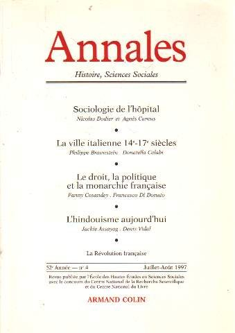 Annales, n° 4 (1997)