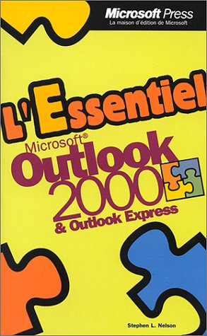 l'essentiel microsoft outlook 2000 et outlook express