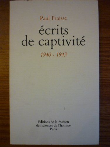 Ecrits de captivité : 1940-1943