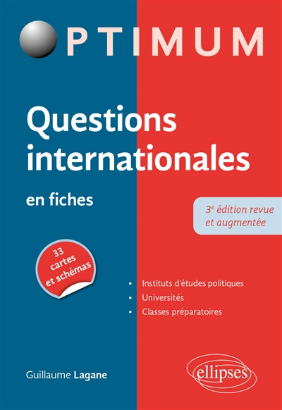Questions internationales en fiches : Instituts d'études politiques, universités, classes préparatoi