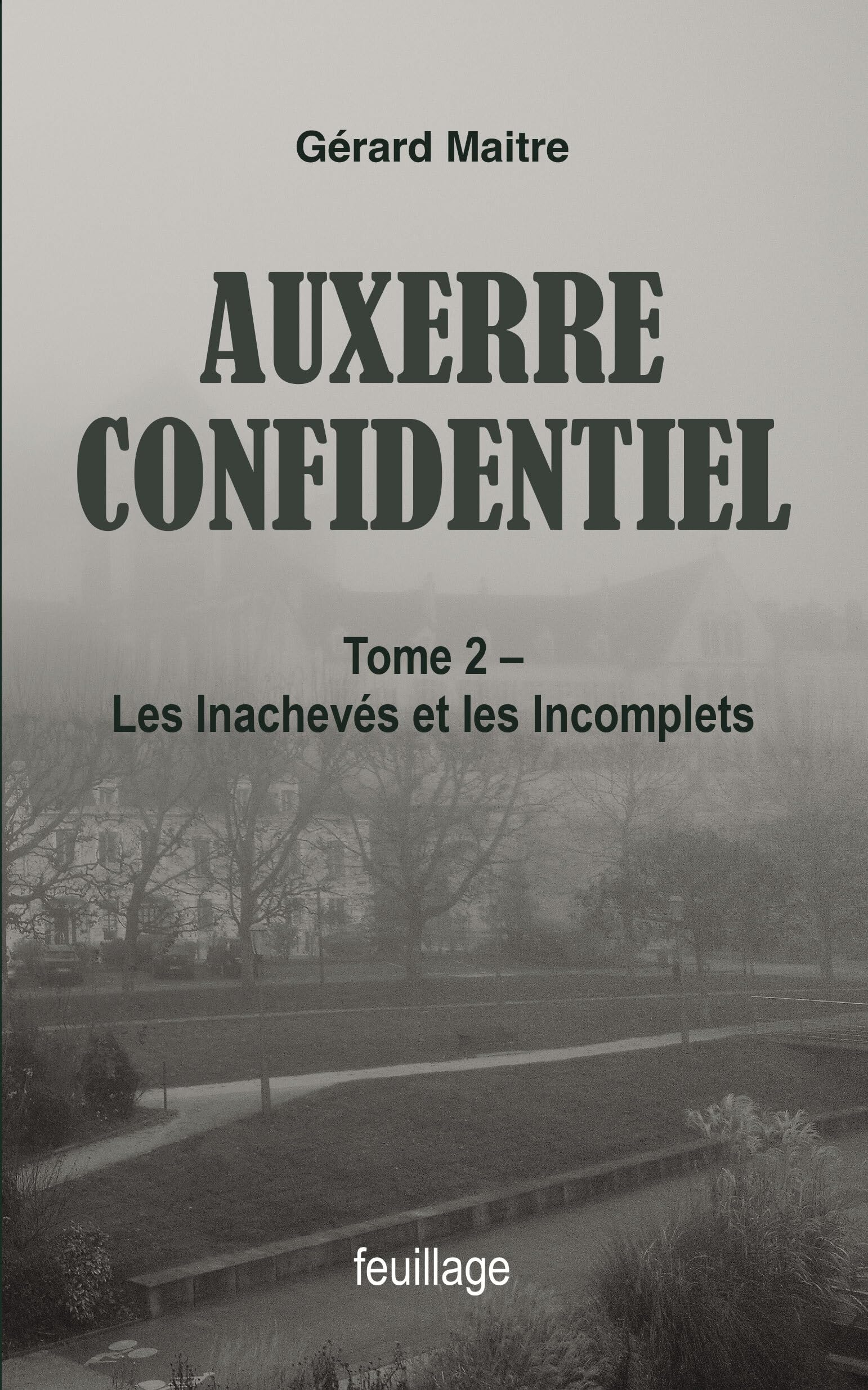 Auxerre confidentiel. Vol. 2. Les inachevés & les incomplets
