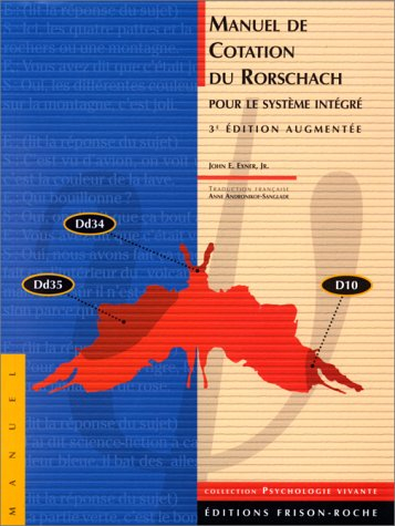 Manuel de cotation Rorschach pour le système intégré