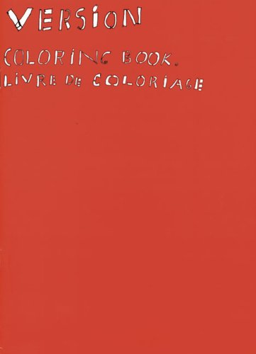 version 0.6: coloring book / livre de colorige
