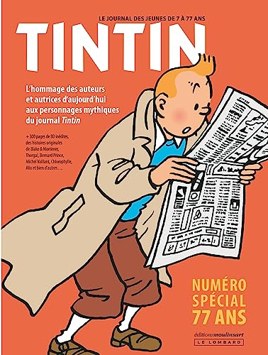 Tintin : numéro spécial 77 ans : l'hommage des auteurs et autrices d'aujourd'hui aux personnages myt