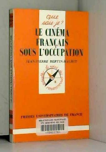 Le cinéma français sous l'Occupation