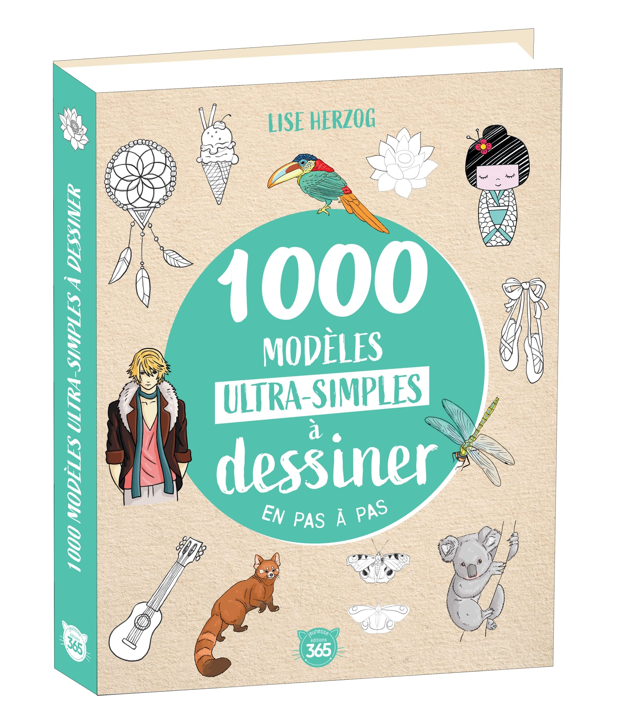 1.000 modèles ultra simples à dessiner en pas à pas