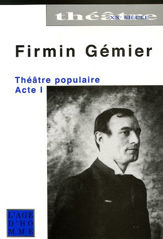 Théâtre populaire. Vol. 1