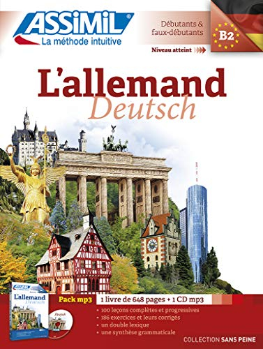 L'Allemand (Pack mp3: livre +1 CD mp3)