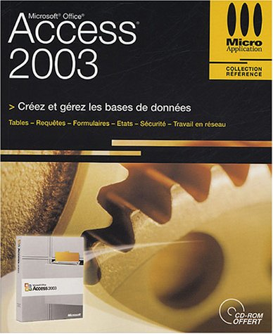access 2003 (1cédérom)