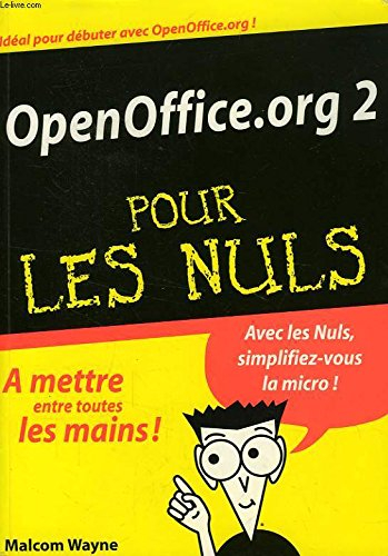 OpenOffice.org 2.0 pour les nuls