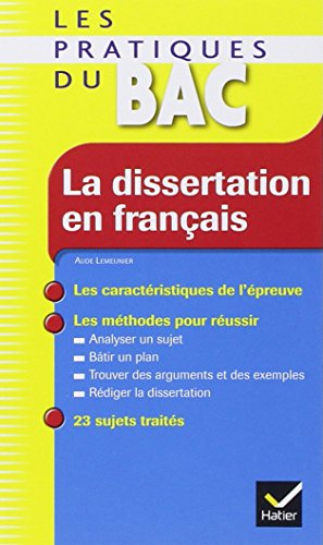 La dissertation en français