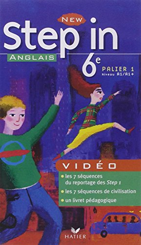 new step in sixième edition 2006, cassette video - palier 1  niveau a1/a1 ,