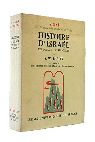 histoire d'israël. vie sociale et religieuse.