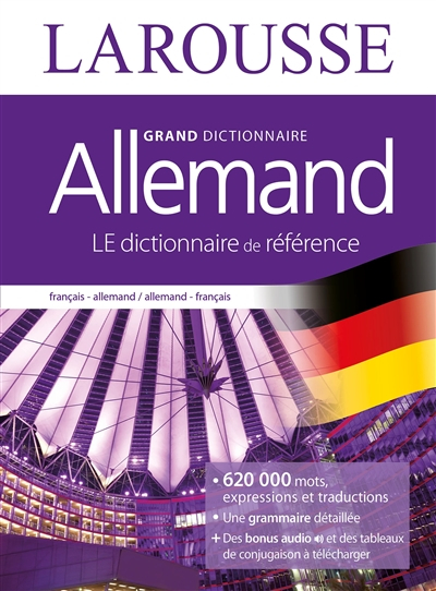 Grand dictionnaire allemand-français, français-allemand. Grosswörterbuch Deutsch-Französisch, Franzö
