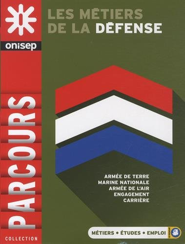 Les métiers de la défense : armée de terre, marine nationale, armée de l'air, engagement, carrière