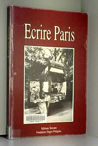 Ecrire Paris