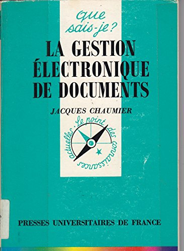 La gestion électronique de documents