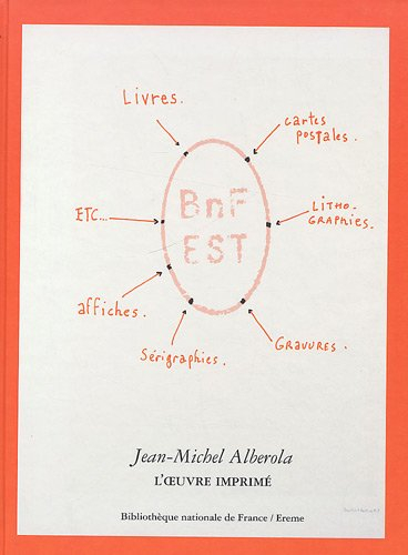 Jean-Michel Alberola, l'oeuvre imprimé