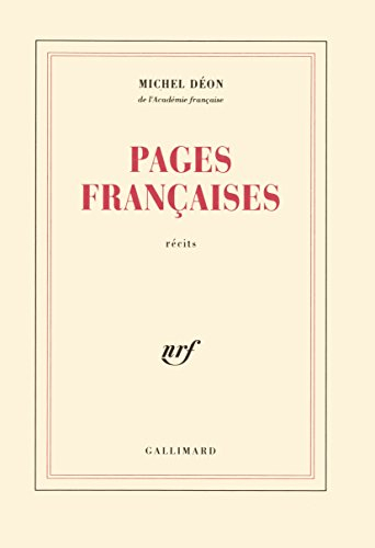 Pages françaises : récits