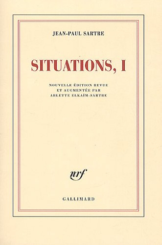 situations (tome 1-février 1938 - septembre 1944)
